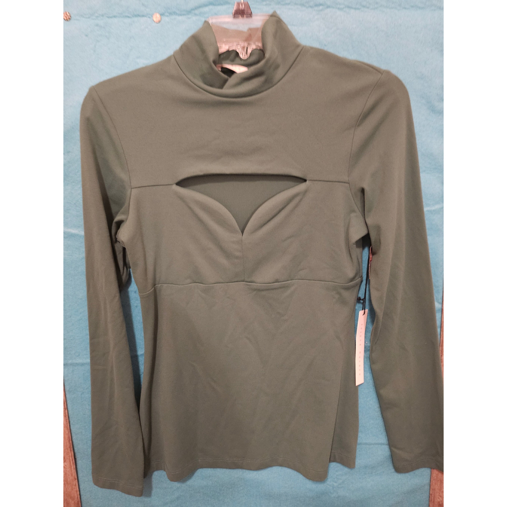 Women's Susana Monaco Top, Large, Green